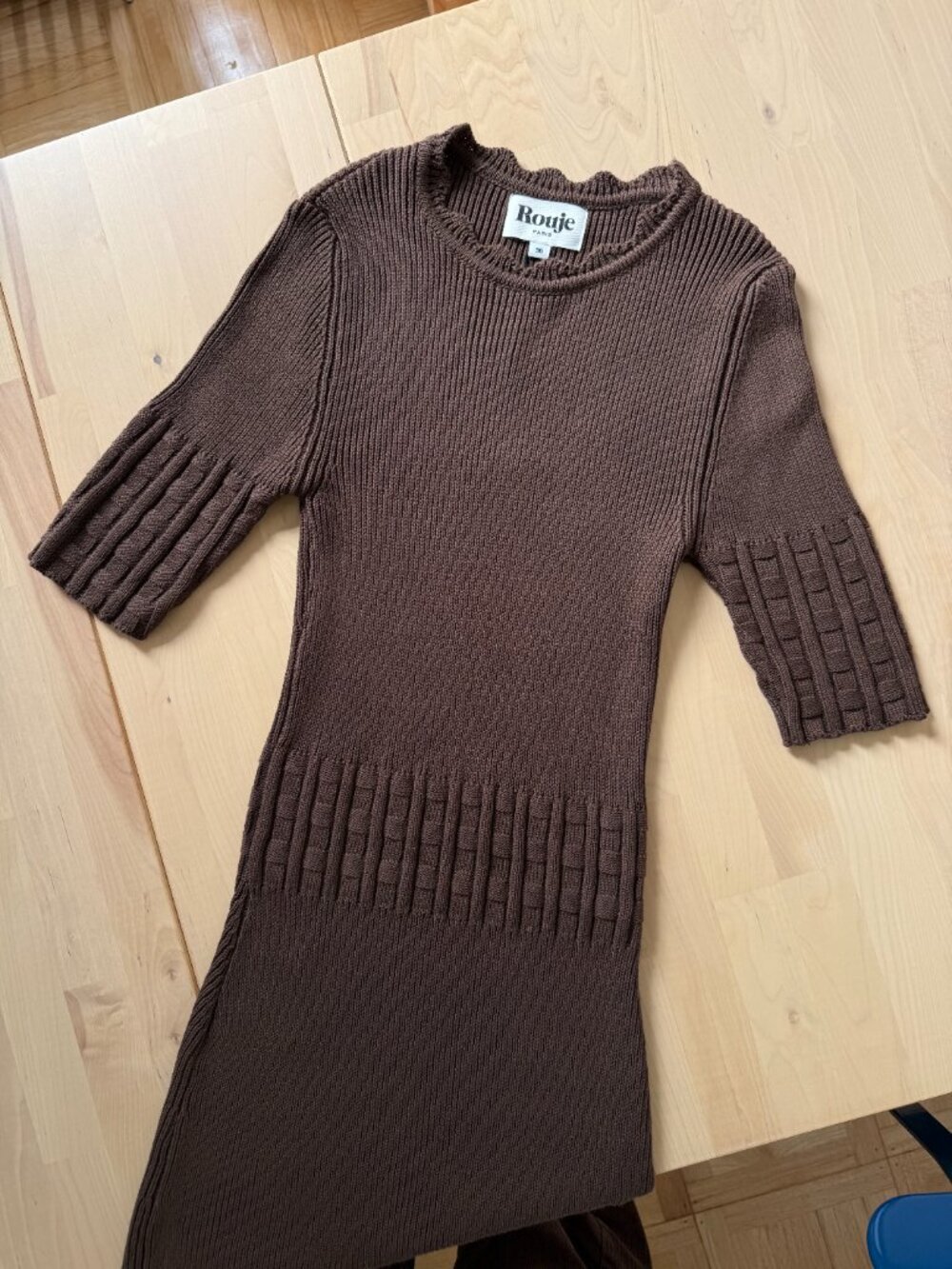 Rouje Marius dress in Brown - Size 36 - Picture 3 of 6